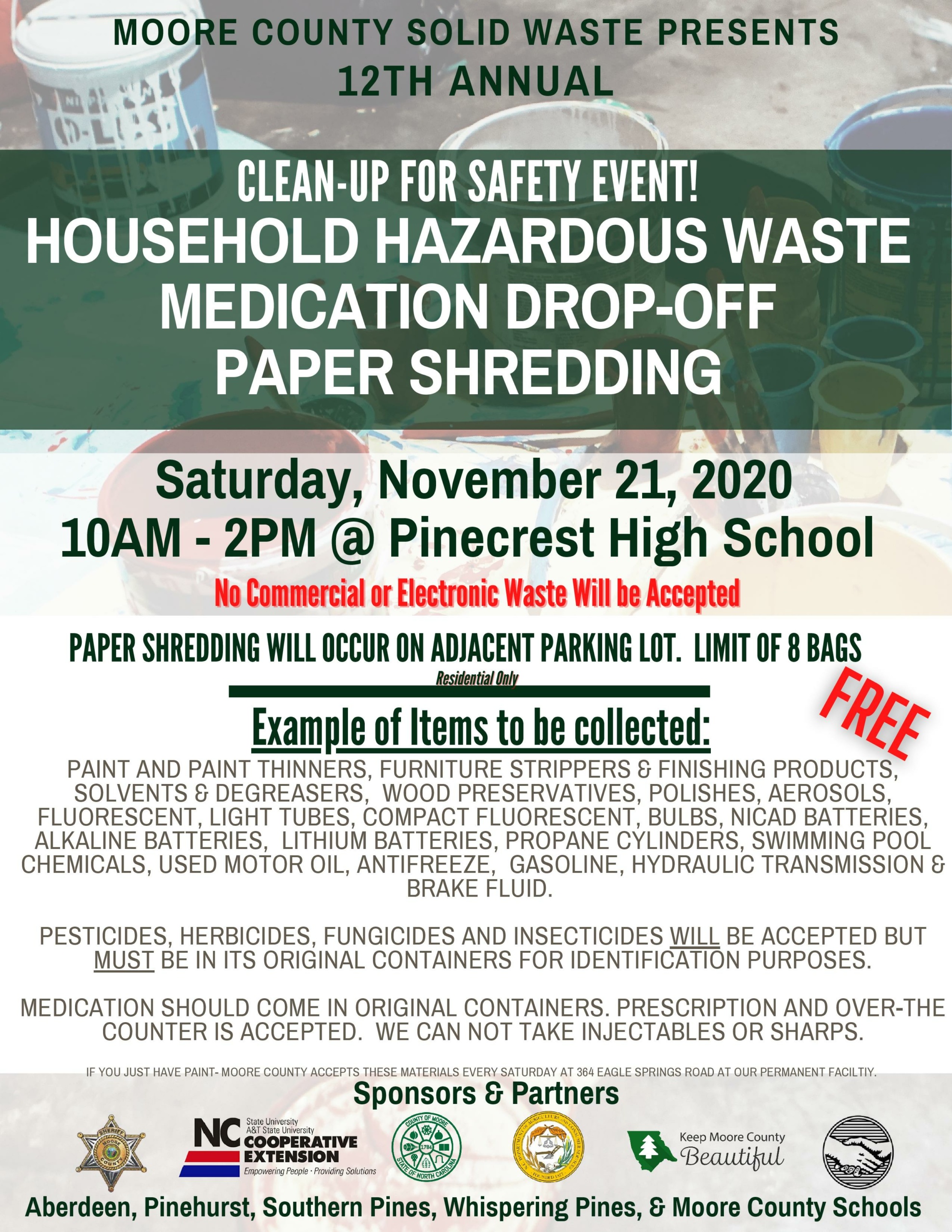 Household Hazardous Waste Event - The Seven Lakes Insider