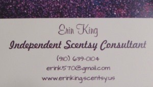 Erin King with Scentsy