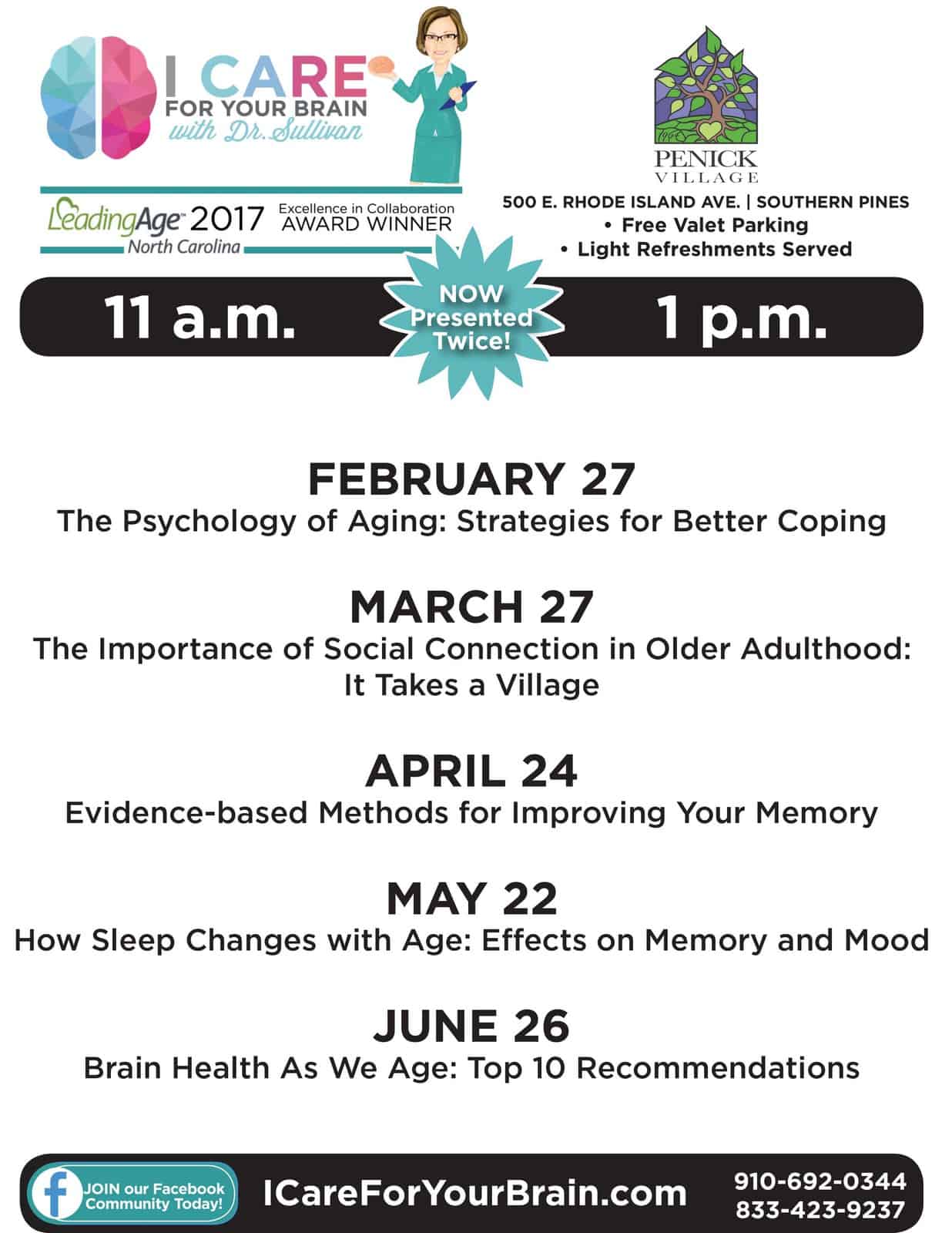 Free Brain Health Lectures