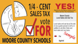 Vote for Moore County Schools Tax